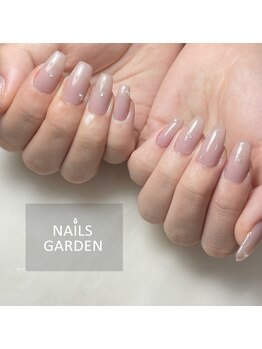 ネイルズガーデン(NAILS GARDEN)/シンプルネイル