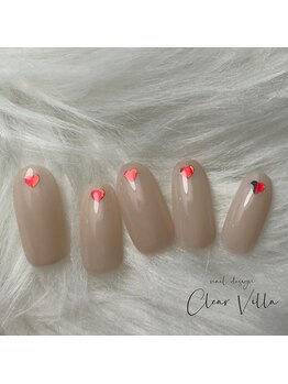 ネイルサロンクリアヴィラ(nail salon clear villa)/GirlyStyle collection¥7990