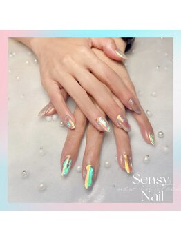 センシー ネイル スタジオ(Sensy Nail Studio)/10本指ウルウル氷ネイル
