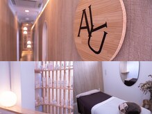 アルフォービューティ 難波店(ALU for beauty)の雰囲気（店内は落ち着いた癒される空間を提供できるよう心がけています。）