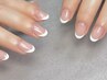 フレンチネイル◇Vフレンチや変形フレンチも！