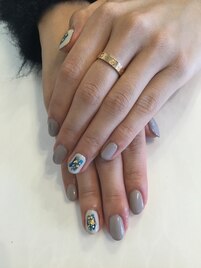 ワンカラー＋アート