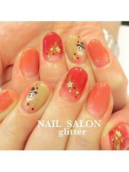 ネイルサロン グリッター(NAIL SALON glitter)/ハロウィンネイル