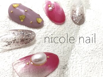 ニコルネイル(nicole nail)/H1138　Valentine　￥10000