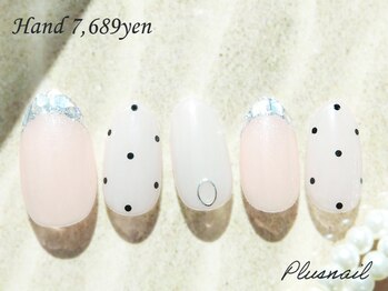 プラスネイル 北千住東口店(PLUS NAIL)/【2356】定額7,689円ガラス