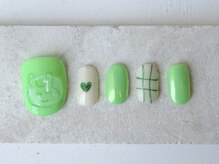 カラ ネイル 中津店(calla nail)/ゆる可愛いアニマルネイル☆