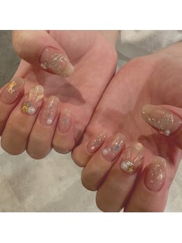 ネイルアート エクリ(Nail Art:Ecrit)/マーメイドネイル