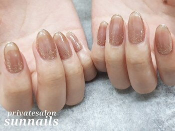 サンネイルズ(sun nails)/2本アート+オプション追加