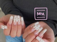 ミュー(Miu.)/今年流行りの#レースネイル