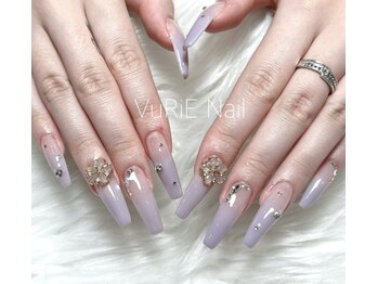 ヴリエ 小作店(VURIE)の写真/長さ出しで指先を華やかに♪お好みの長さ&デザインで理想の指先に♪【シンプル¥11580~】
