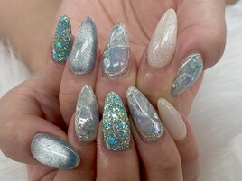 【山崎】ブルーネイル