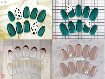 ファストネイル 越谷レイクタウン店(FAST NAIL)/定額 ¥5410 ◆ シンプルAコース