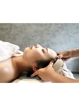 ヘッドスパで癒されたい