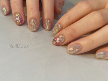 ネイル ドゥ 岡山駅前店(Nail Doux)/キラキラサマーネイル