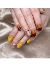 チャイ 大阪上本町店(chai)/大人チェックネイル