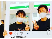 おなが小禄整体院/バトントワリング代表も来店