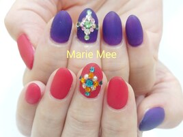 ビジュー マット＆マット仕上げ