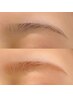 眉カラー＆アイブロウWAX◇間引きなし【クレンジング&メイク付き】