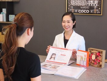 クリニカルホワイトケア 福岡店(クリニカルWHITEケア)の写真/専門店ならではの豊富な知識×技術力で感動シミ改善◎ピンポイントにアプローチ&スピーディーに効果実感♪