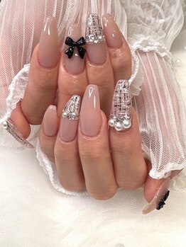 ワイ(Y)の写真/【栄・矢場町】自爪育成×韓国系～ニュアンス・ガーリーまで◎豊富なアートで理想の指先に♪長さだしOK