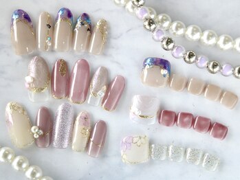 ネイルンデコ (Nailn Deco)の写真/圧倒的コスパ！定額ジェル￥2780～￥5980☆大人女性が選ぶ豊富なカラーと価格以上の仕上がりでリピート続出◎