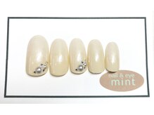 ネイルアンドアイ ミント(nail＆eye mint)/4月キャンペーンネイル☆