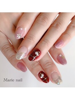マリーネイル(Marie nail)/#クリスマスネイル