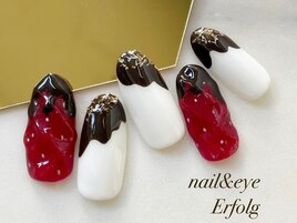 新作バレンタインネイル！