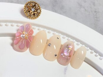 グリッター(GLITTER)/ぷっくりフラワー