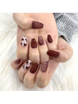 レジアント(Rediant)/Xmasちゅるんネイル