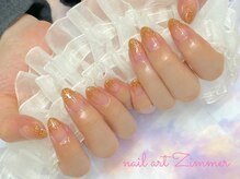 ネイルアート ジマー/フラッシュラメグラ/パラジェル