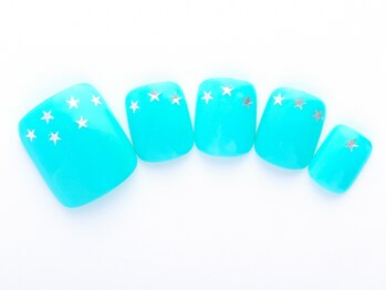 ダッシングディバ 汐留シティセンター店(DASHING DIVA)/《フット》つやキラ先端アート