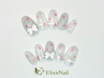 エリクサーネイル 新橋(Elixir Nail)/定額b カジュアル/クーポン使用
