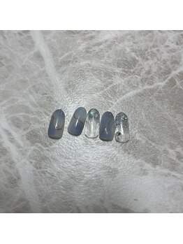 ネイルサロン エーナイン ちとせモール店/ニュアンス定額デザイン