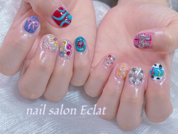 エクラ 横浜関内店(Eclat)の写真/ワンホン/韓国ネイルが大人気☆最旬デザインをご提供！！お好みのデザイン再現可能☆初回オフ無料です♪
