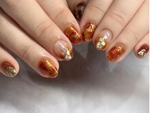 バタフライ 津田沼店(Butterfly)/べっこうネイル.・*