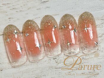 定額B　チーク　ラメグラデ