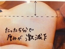 エテルノ(eterno...)/凝りの原因肉厚背中を改善☆