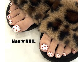 フットネイル×フリーデザイン