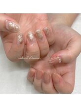 ネイルアート ジマー/60minartとクリアニュアンス