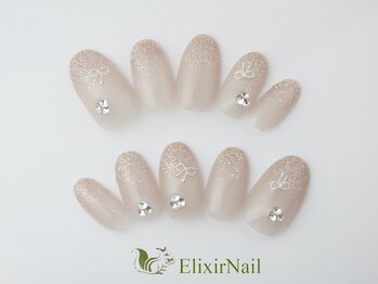 エリクサーネイル 新橋(Elixir Nail)/定額a シンプル/クーポン使用
