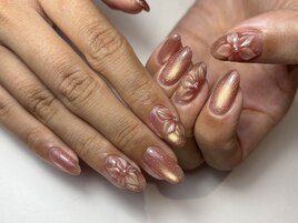 3Dフラワーネイル