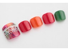 エムスラッシュネイル 本牧店(M SLASH)/アフリカンフットネイル☆