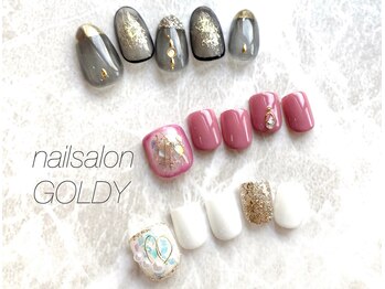 ネイルサロン ゴールディ(NAIL SALON GOLDY)/ハンドもフットもTrend満載♪