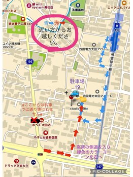 ポカポカ(pokapoka)/案内地図♪タップで地図拡大。