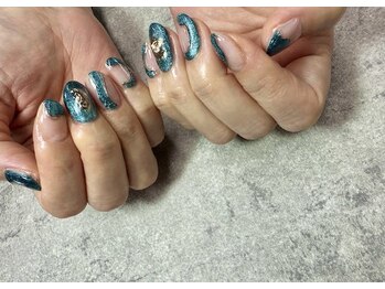 ネイルサロンファストネイルプラス 新宿店(FAST NAIL PLUS)/初夏ネイル2023【ニュアンス】