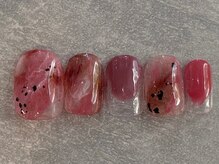 カラネイル 南森町店(calla nail)/もやもや　秋ネイル