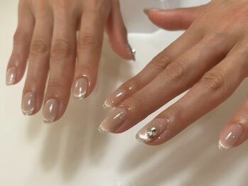 ネイルスタンド ツキイチ(NAIL STAND)/マグネットフレンチ