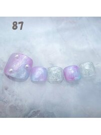 フットネイル：No.87