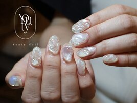 ぷっくりキラキラデザイン